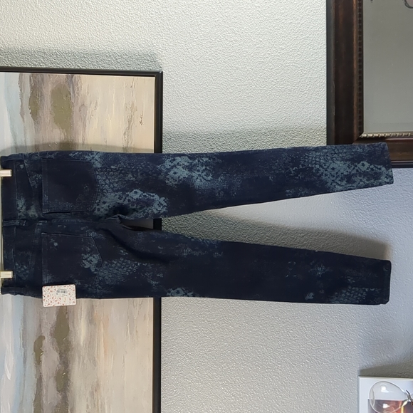 NWT Free people Indigo Combo High Rise Skinny Jeans Size 27 - Picture 8 of 11